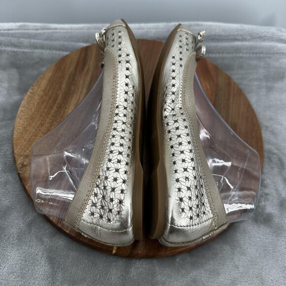 Sperry Top-Sider Shoes Womens Size 7M Ballet Flats Leather Bow Slip On STS93216 - Picture 7 of 12